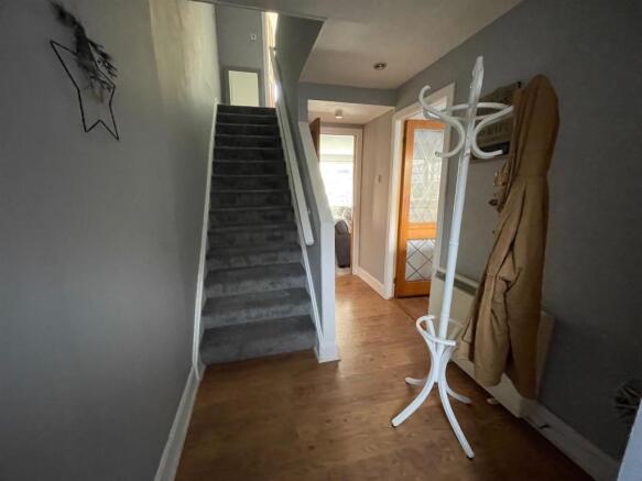 Rear hallway
