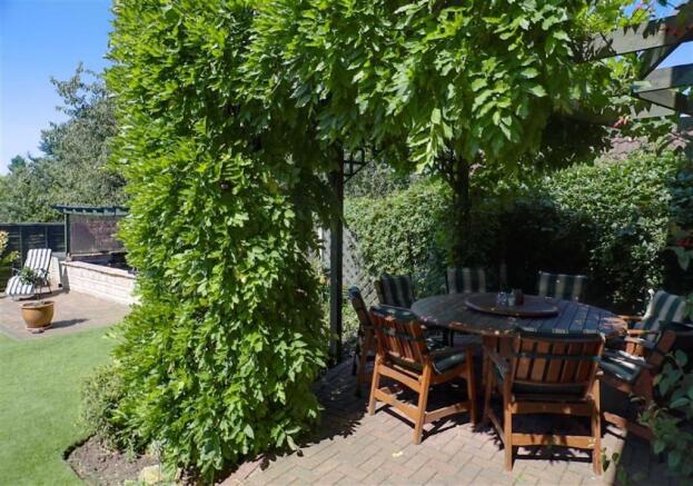 Rear garden