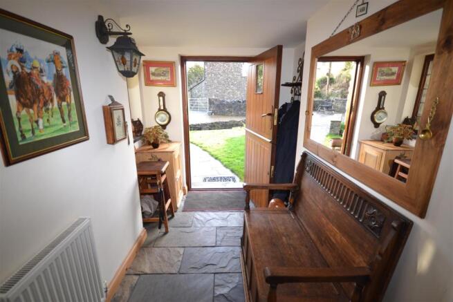 Entrance porch and h