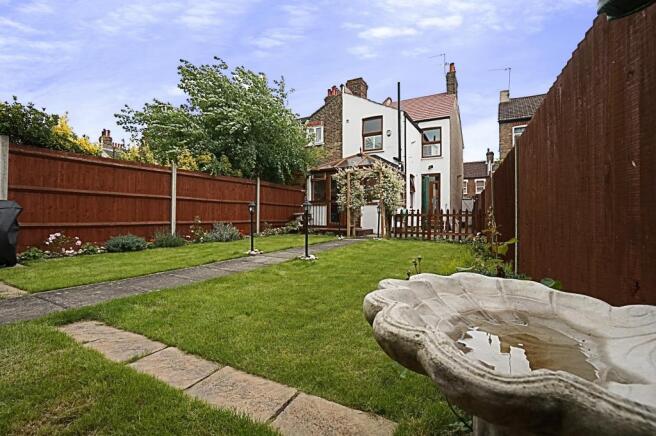 Rear garden