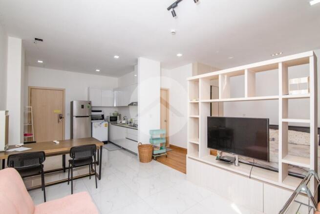 5th Floor 49 Sqm Studio Apartment For Sale - PS Crystal, Phnom Penh
