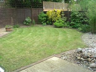 Rear garden