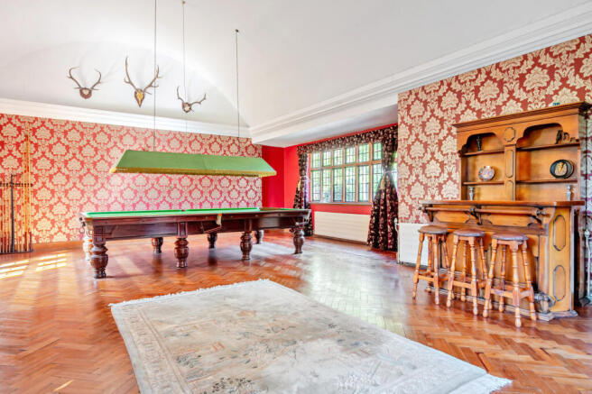 Billiard room