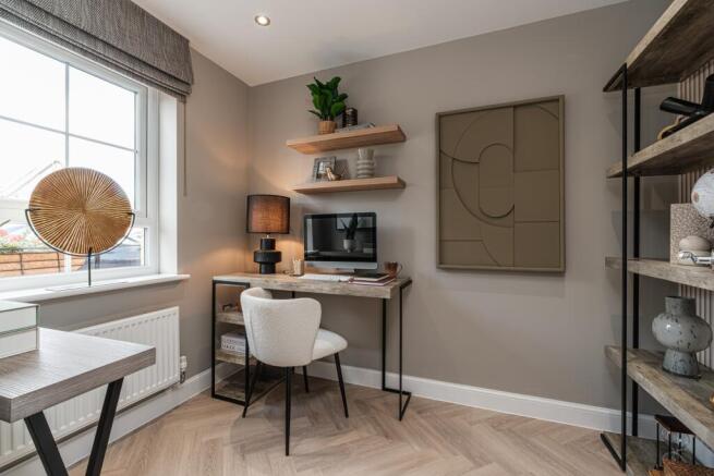 Interior view of the study in our 3 bed Kingsville