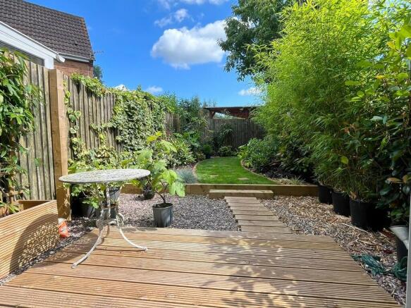 Rear garden