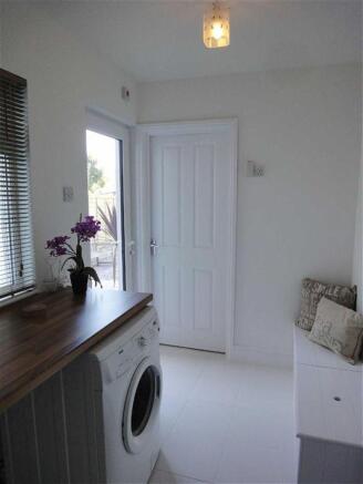 UTILITY ROOM: