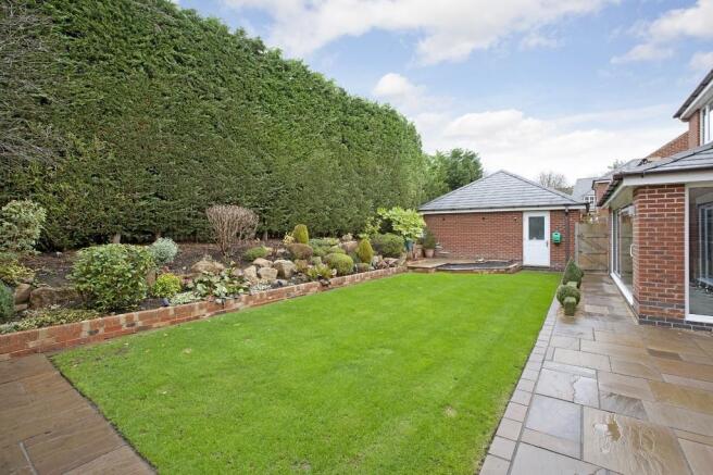 Rear garden