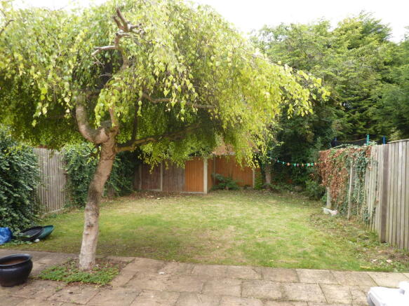 Rear garden
