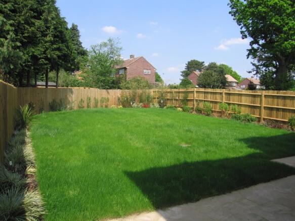 Rear garden