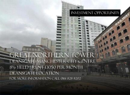Great Northern Tower, Manchester City Centre, Manchester, M3