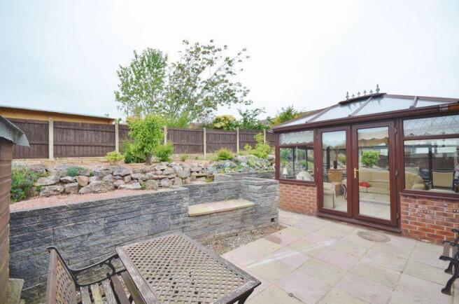 Rear garden