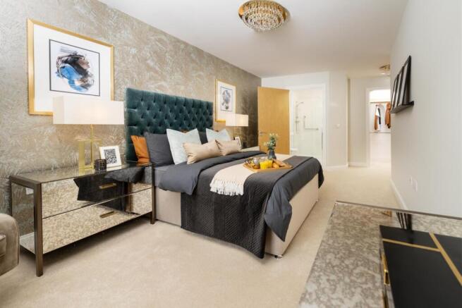 Plas Elyrch Typical Apartment Bedroom