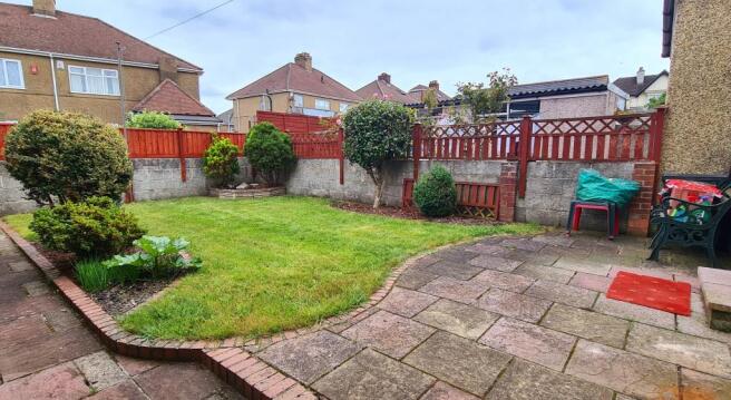 Rear garden