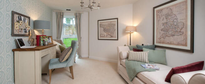 Show home second bedroom