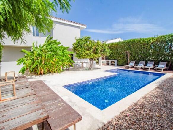 Luxury villa with pool and sea views in Santa Ana, Es Castell
