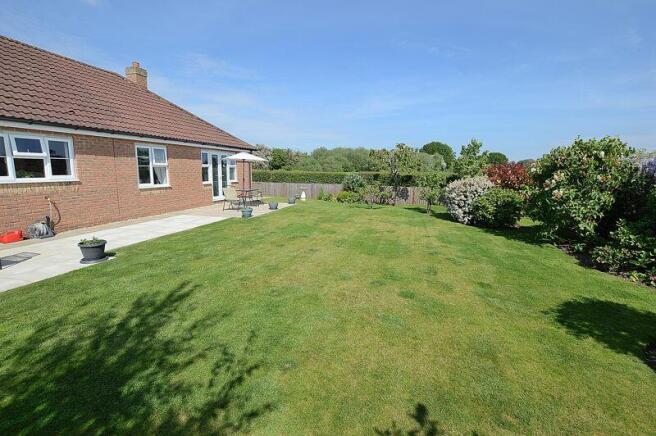 Rear garden