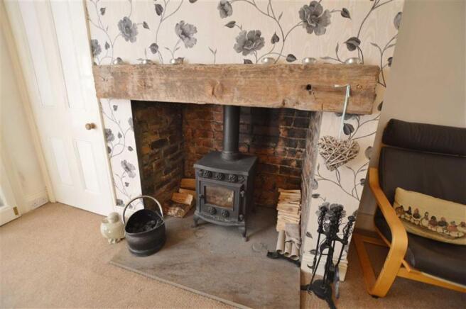 Feature fireplace
