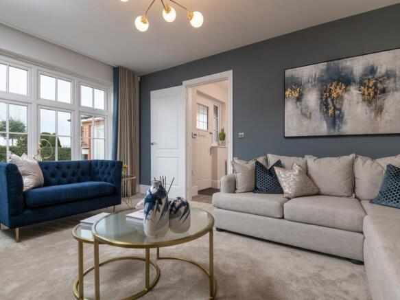 Lounge of the Ledsham, a 4 bedroom house