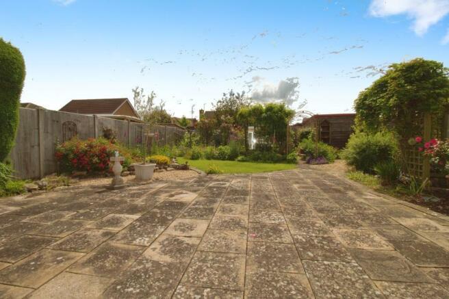 Rear garden