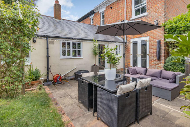 rear patio