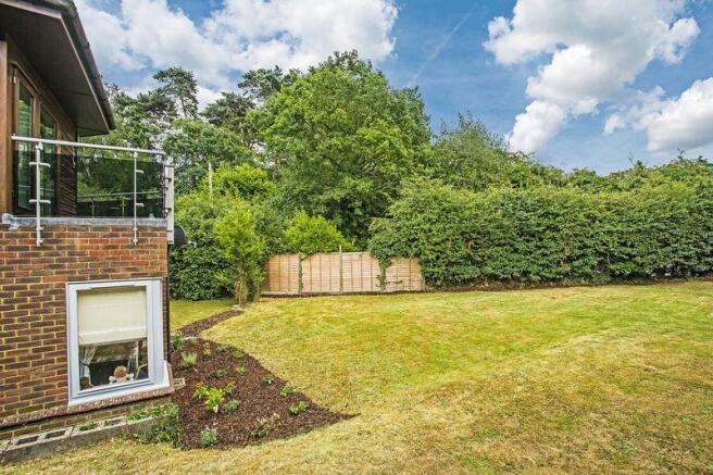 Rear garden