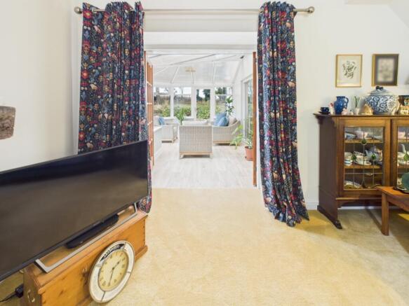 living room to conservatory