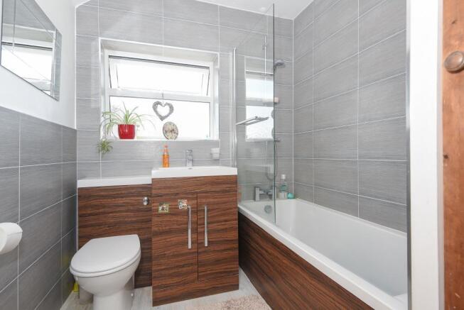 Well appointed family bathroom