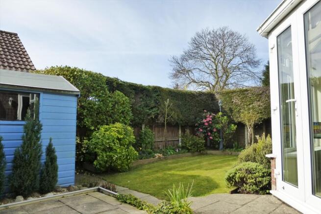 Rear garden