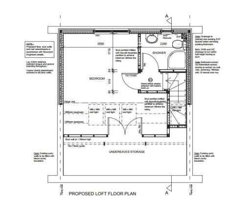 Proposed Loft Room