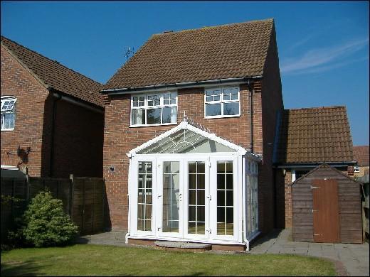 Rear View of House