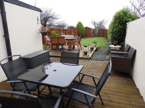 Decked area