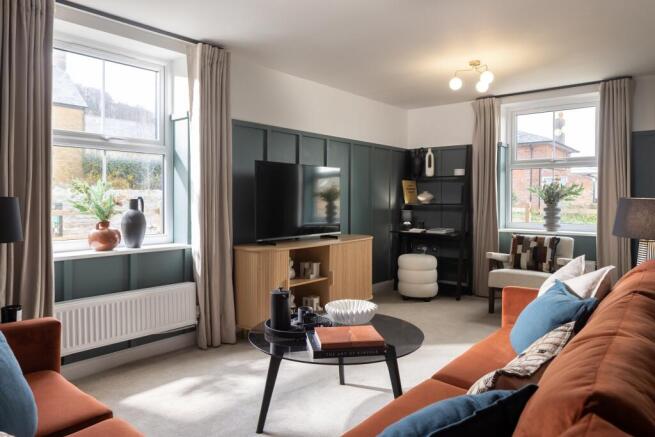 Lounge in the Hadley 3 bedroom home