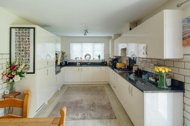 Kitchen, Dining and Family Room