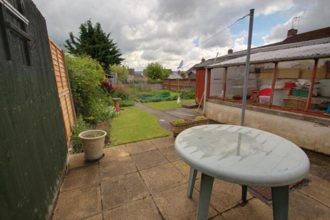 Rear garden - summer