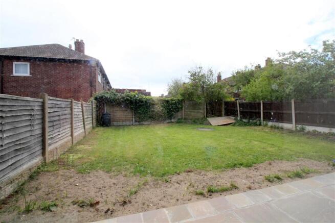 Rear garden