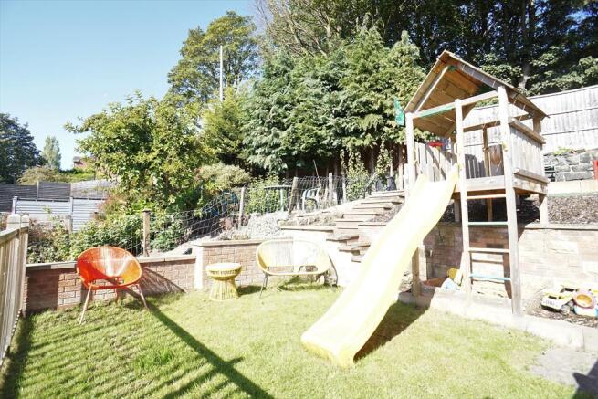 TIERED REAR GARDEN
