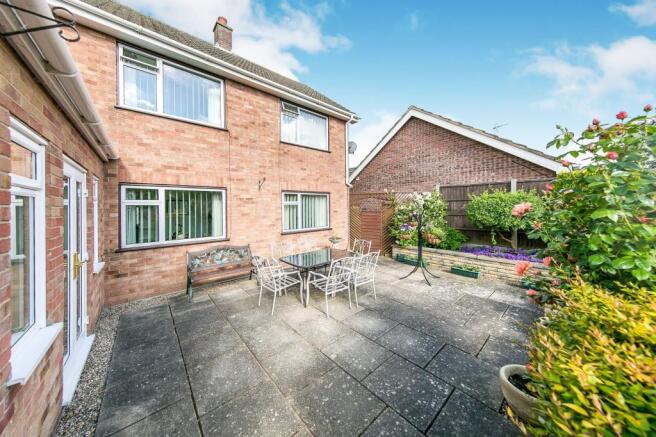 Rear Patio