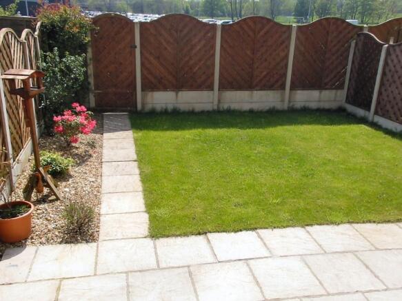 Rear garden