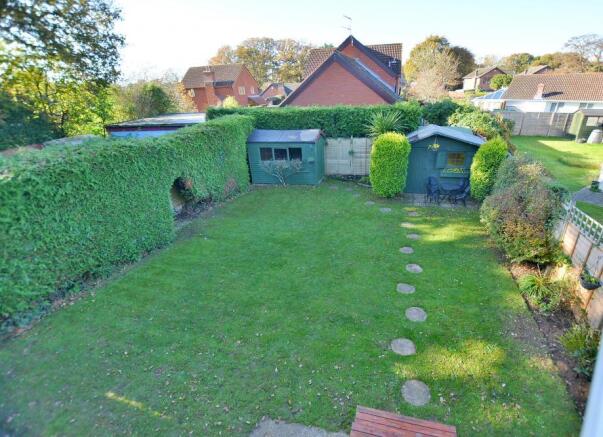 Rear garden
