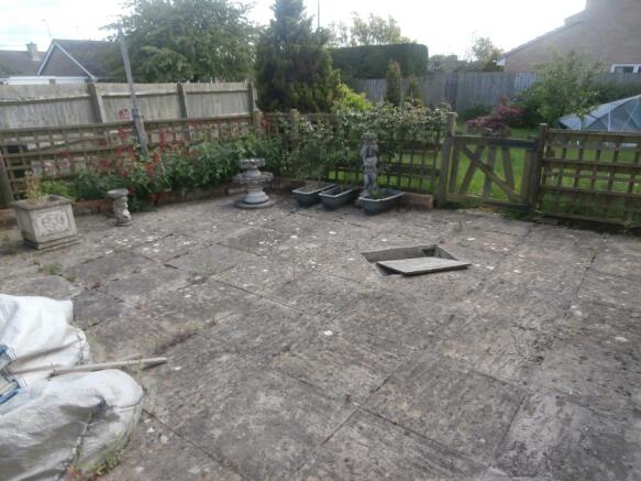 Rear garden