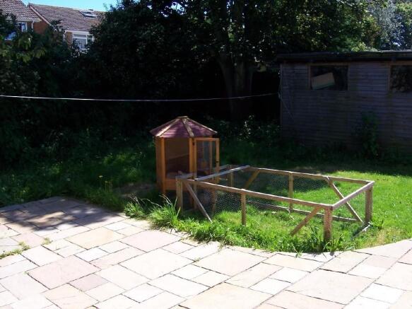 Rear garden