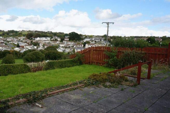 Rear garden/view