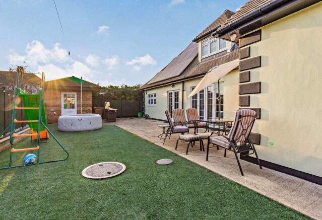 Rear garden
