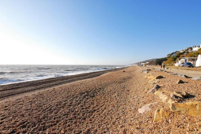 Beach to west