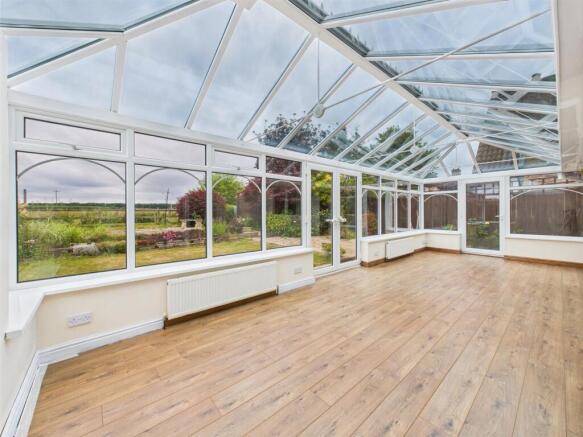 Upvc conservatory: