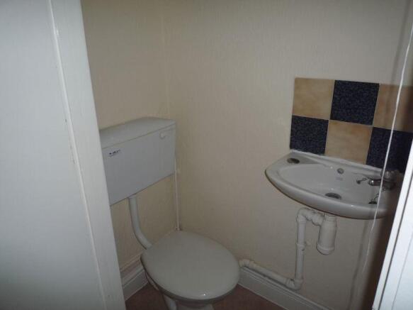 Upstairs toilet