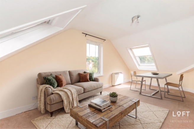 Staged Living Room