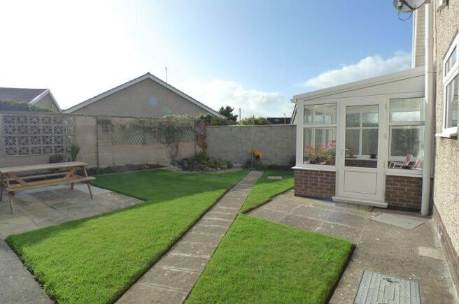 Rear garden