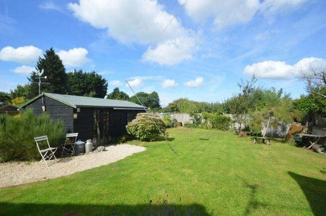 Rear garden