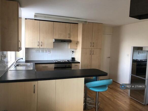 Kitchen - Wide Angle With Fridge/Freezer